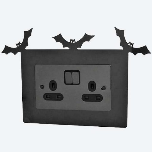 Bat Double Light Switch Surround