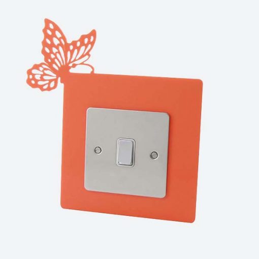 Butterfly Corner Light Switch / Socket Surround