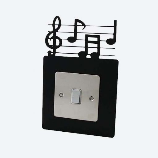 Music Notes Light Switch / Socket Surround