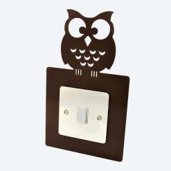 Owl Light Switch / Socket Surround