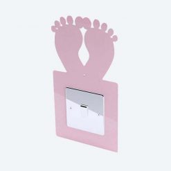 Baby Feet Light Switch / Socket Surround