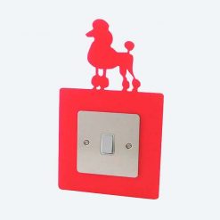 Poodle Light Switch / Socket Surround