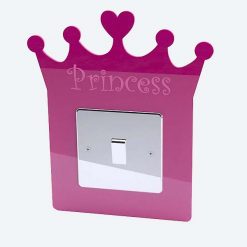 Princess Crown Light Switch / Socket Surround