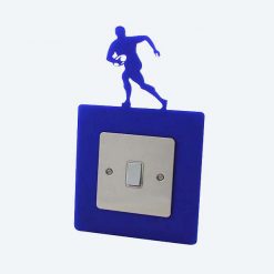 Rugby Player Light Switch / Socket Surround