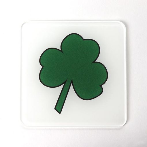 Shamrock Printed Coaster