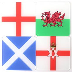United Kingdom Flag Coaster Set