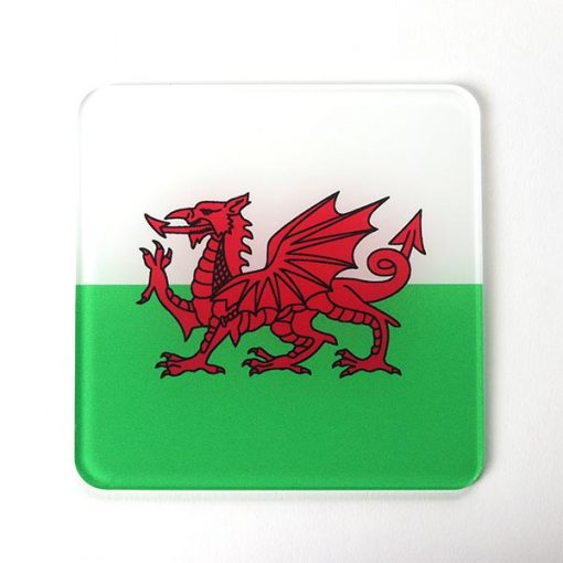Wales Flag Coaster