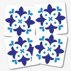 Blue Tile Coasters
