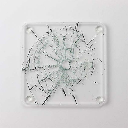 Smashed Glass Effect Coaster