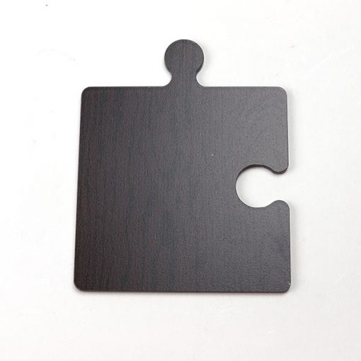 Dark Wood Single Jigsaw Coaster