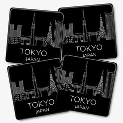 Black Tokyo Skylines