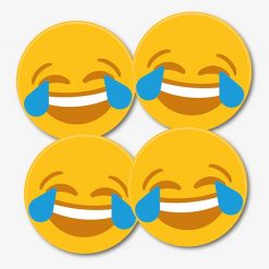 Cry Laughing Emoji Coasters