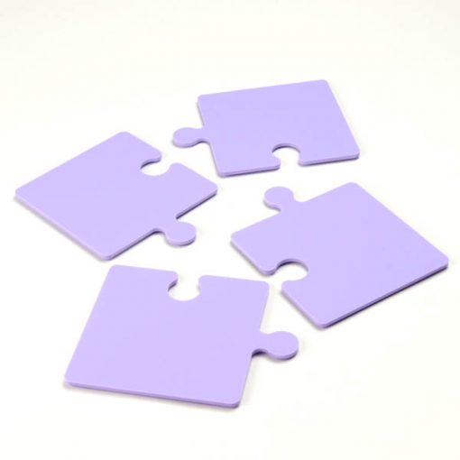 Jigsaw Coaster Set of Four Separate