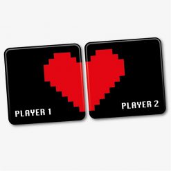 Player 1 Player 2 Coaster Set