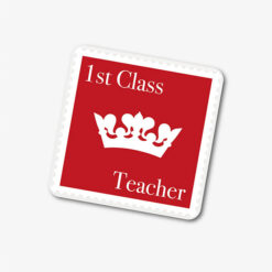 1st Class Teacher Coaster
