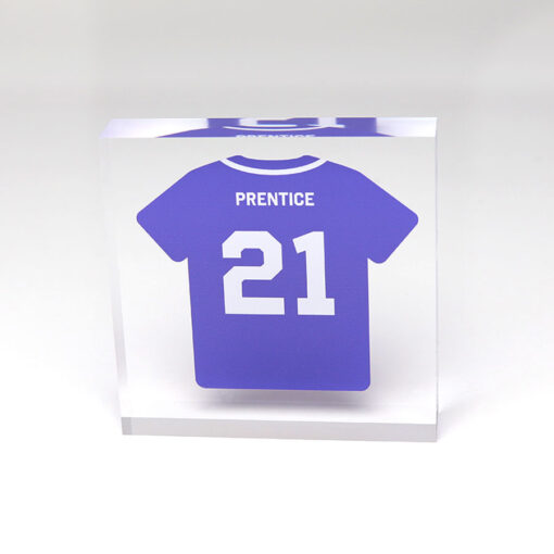Personalised Football Shirt Block_Front
