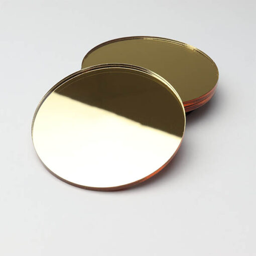 Gold Acrylic Mirror Circles