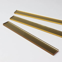 Gold Acrylic Mirror Strips