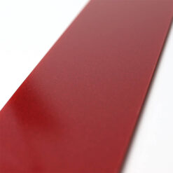 Metallic Red Rectangle Door Push Plates