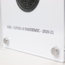 NHS Covid-19 Coin_White Display Front