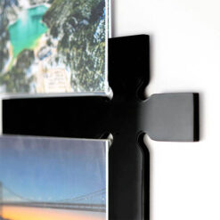 Self Adhesive Acrylic Square Photo Pockets_Divider Close Up
