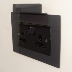 Double Socket Surround With Charging Stand