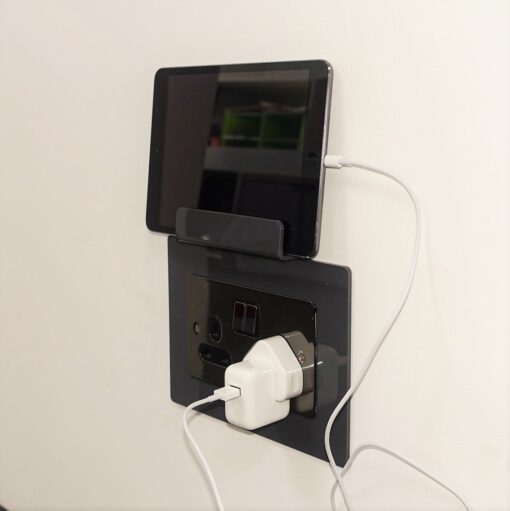 Double Socket Surround With Charging Stand - With Tablet