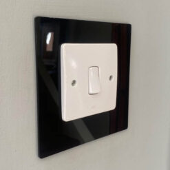 Double Socket Surround Acrylic Single Light Switch Surround 72 Colours 