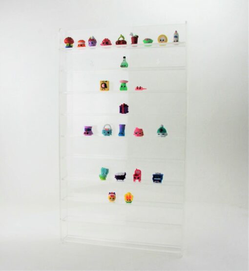 Wall Mounted Acrylic Lego Figure Display Stands - Shopkin