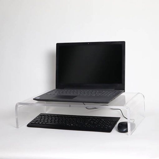 Clear Acrylic Desktop Monitor Stands