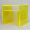 Yellow Edge-Lit Acrylic Table