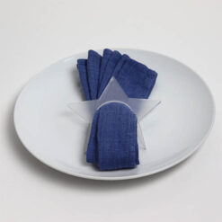 Star Acrylic Napkin Holder - Frosted