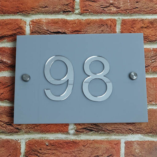 A5 Acrylic House Sign