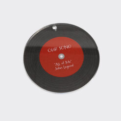 Personalised Vinyl Record Keyrings_Our Song