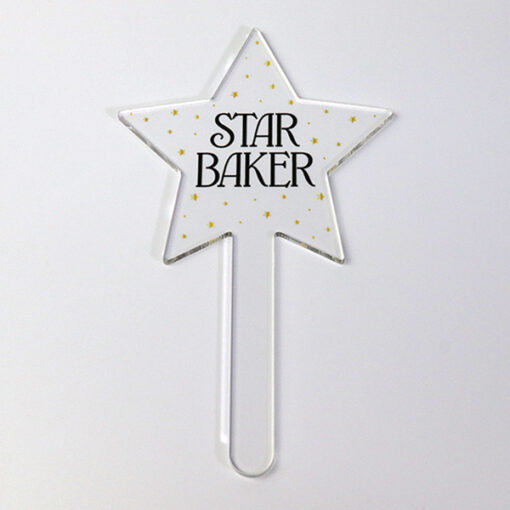 Star Baker Cake Topper