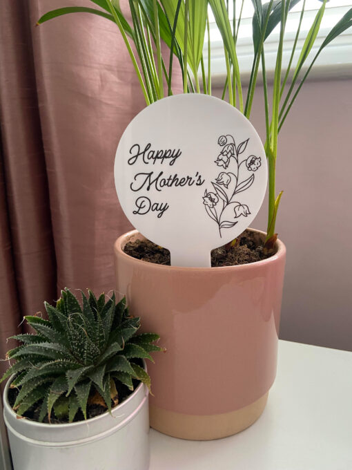 Happy Mother's Day Flower Pot Sign